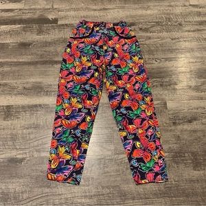 Lilly Pulitzer Colorful Butterfly Lined Pants Women’s Size 8
